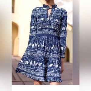 Beyond by Vera blue bird dress